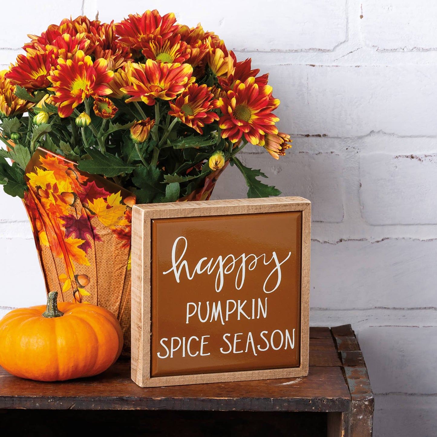 Wood Sign - Happy Pumpkin Spice Season