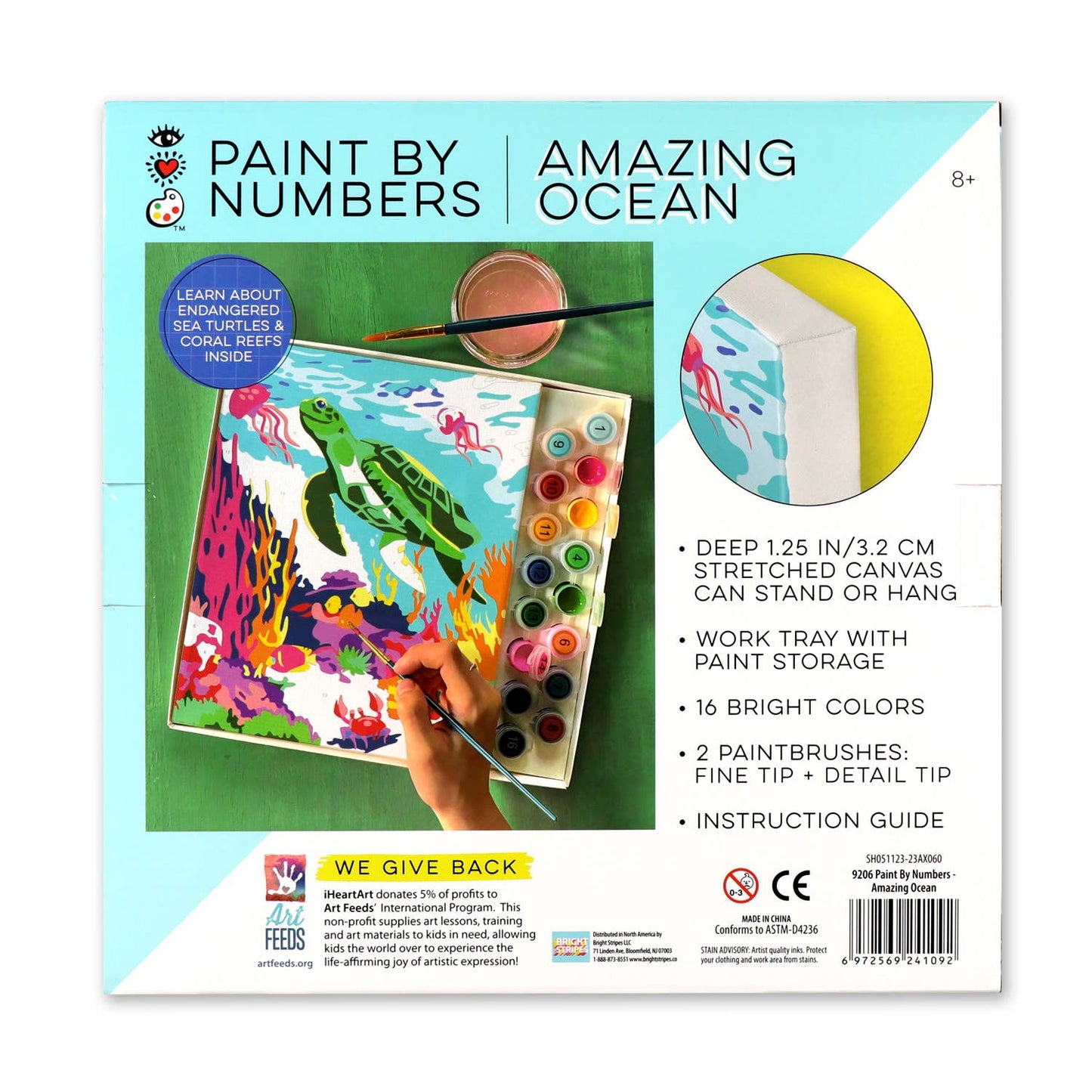Arts & Crafts- Paint By Numbers Amazing Ocean