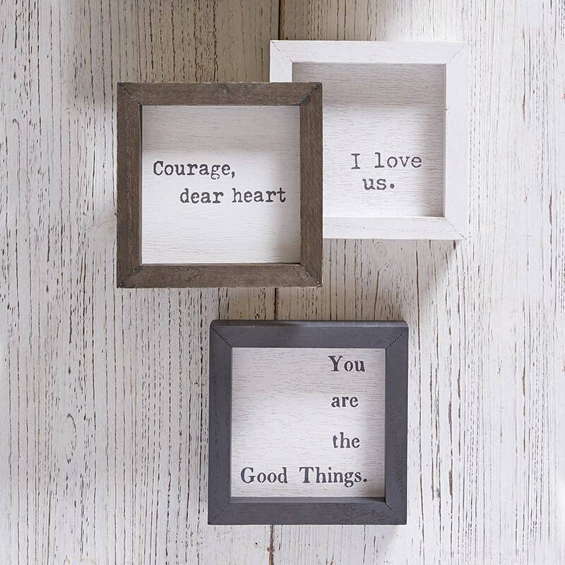 Wood Sign - I Love Us