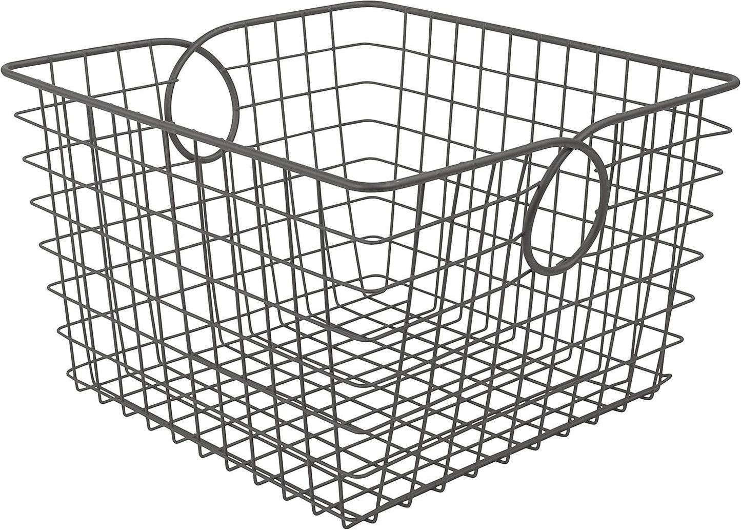 Basket: Metal Teardrop