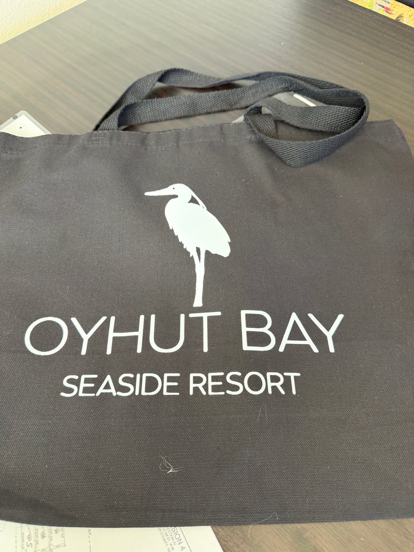 Oyhut Bay Jumbo Canvas Tote - 20x15x5