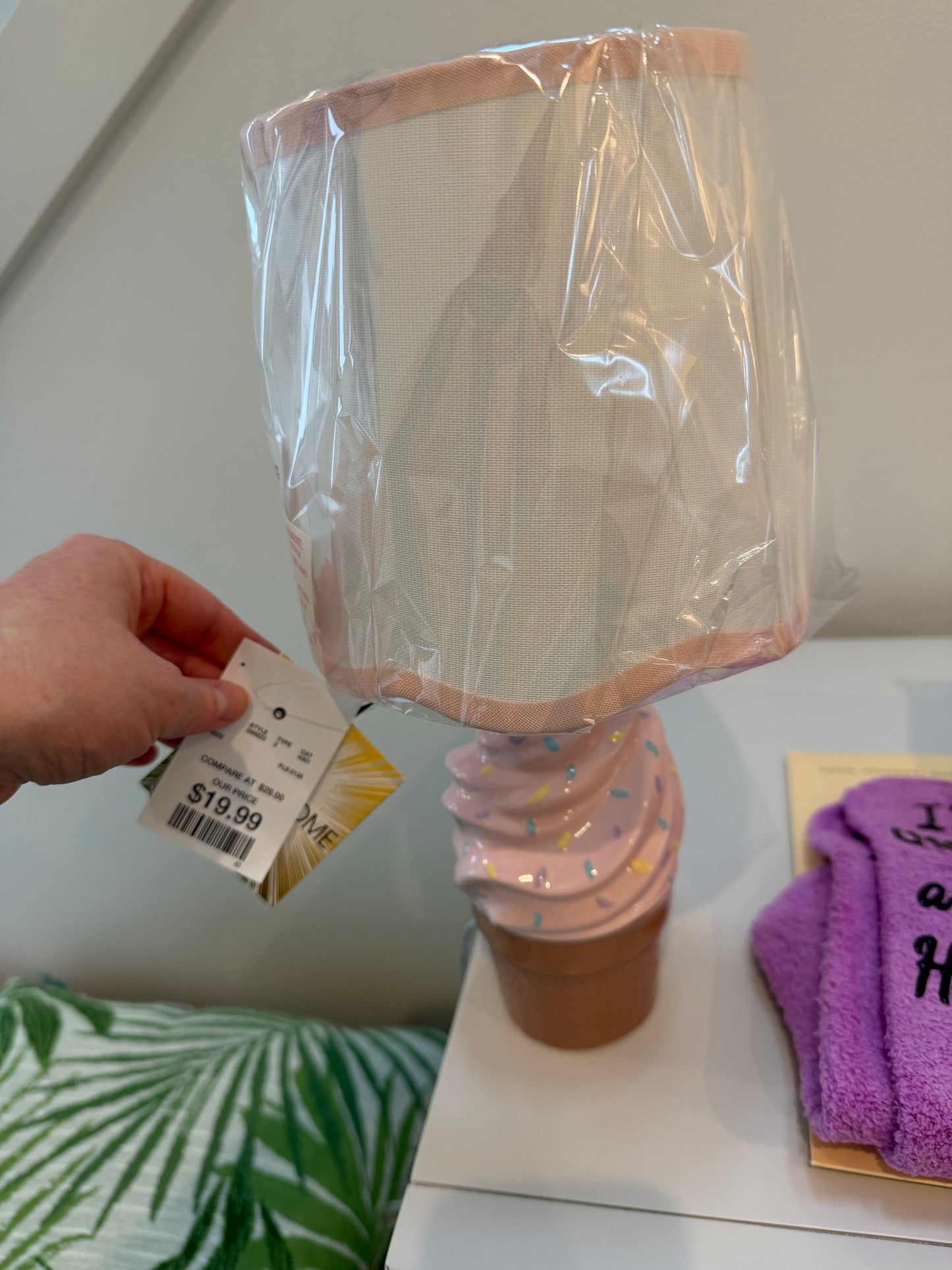 Lamp: Pink Ice Cream