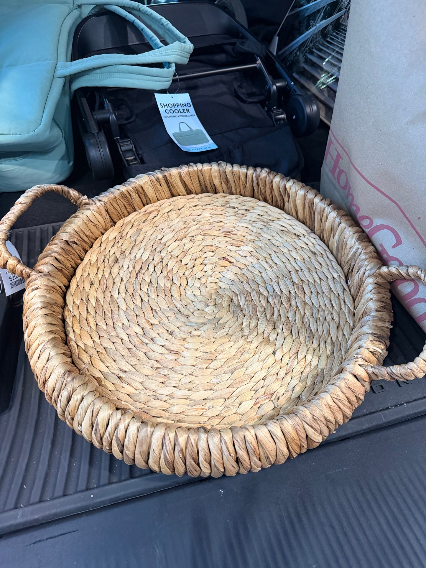Decor: Rattan Tray