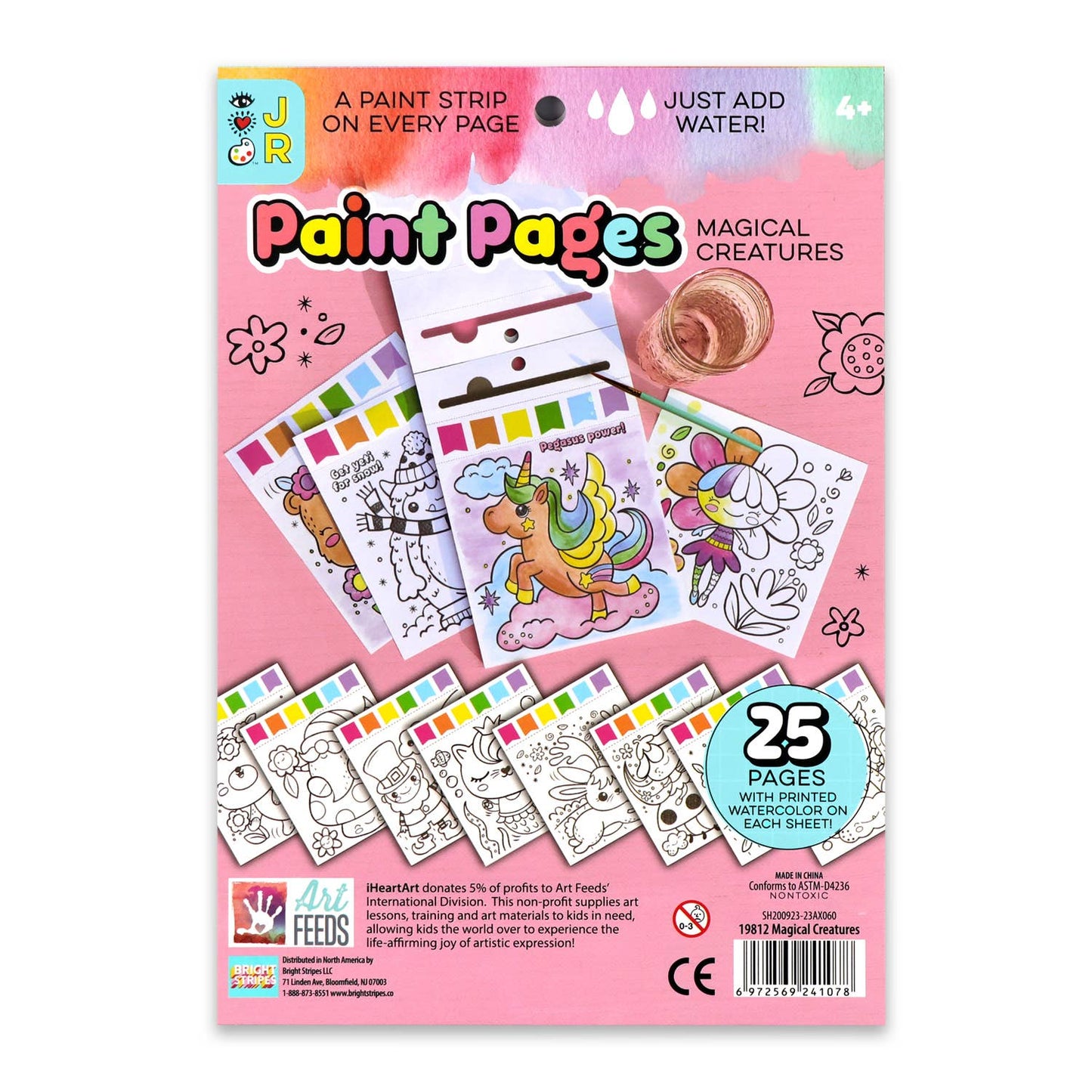 Arts & Crafts- Paint Pages- Magical Creatures