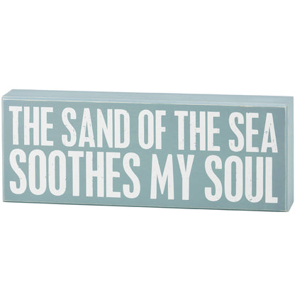 Wood Sign - Sand Of The Sea