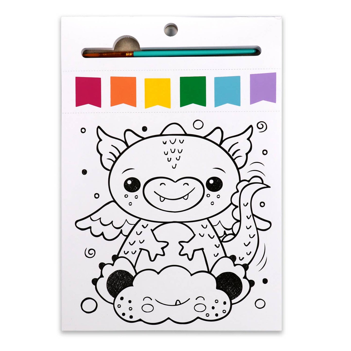 Arts & Crafts- Paint Pages- Magical Creatures