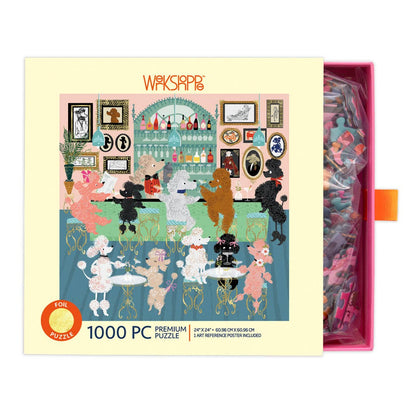 Puzzle - 1,000 Piece Poodle Martini Lounge Puzzle