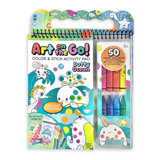 Arts & Crafts- Going Dotty Ocean Color & Stickers
