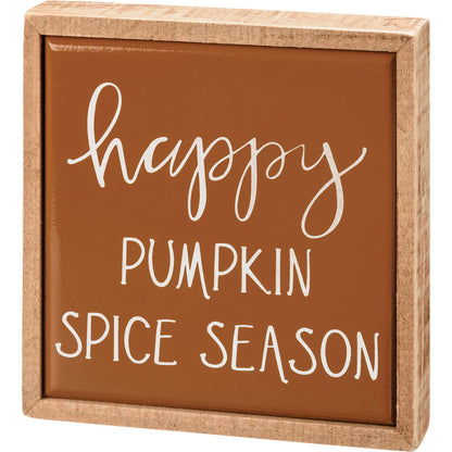 Wood Sign - Happy Pumpkin Spice Season