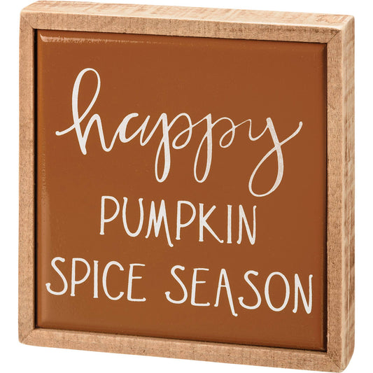 Wood Sign - Happy Pumpkin Spice Season