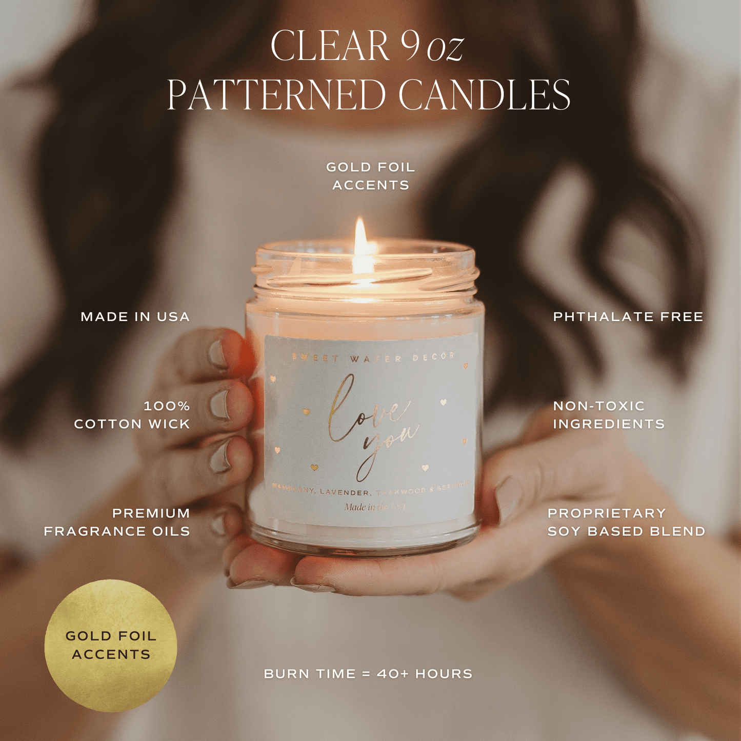 Candle - Happy Birthday 9 oz