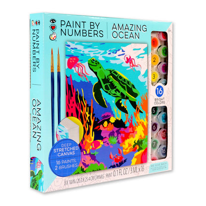 Arts & Crafts- Paint By Numbers Amazing Ocean
