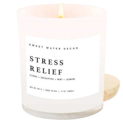 Candle - Stress Relief 11 oz Soy Candle