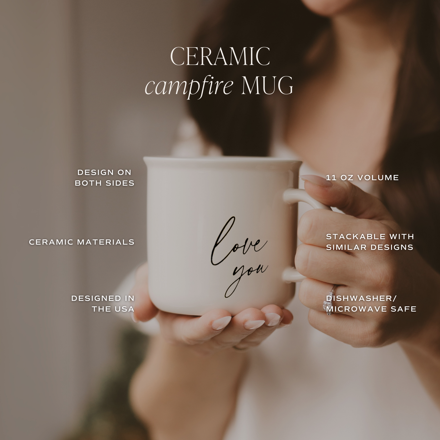 Mug - Dog Mom 11oz Campfire Coffee Mug
