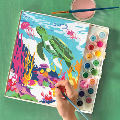 Arts & Crafts- Paint By Numbers Amazing Ocean