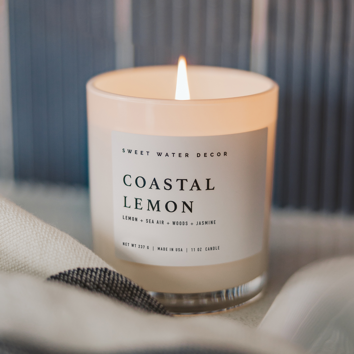 Candle - Coastal Lemon 11 oz Soy Candle
