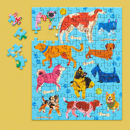 Puzzle - 100 Piece Pooches Playtime Puzzle
