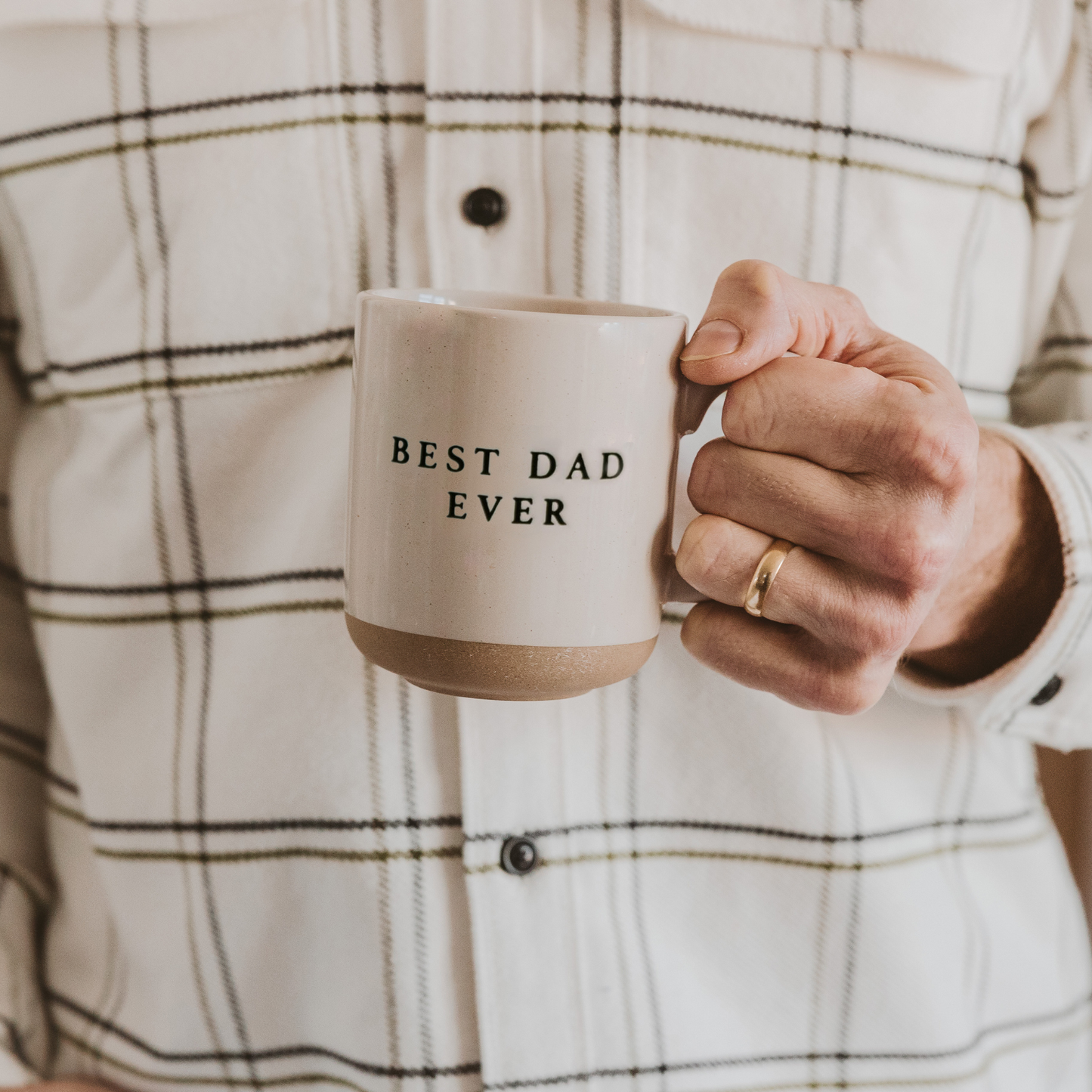 Mug - Best Dad Ever Stoneware Coffee Mug