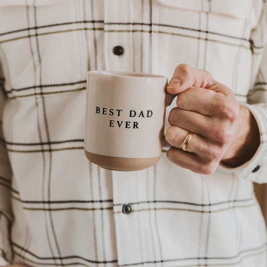Mug - Best Dad Ever Stoneware Coffee Mug
