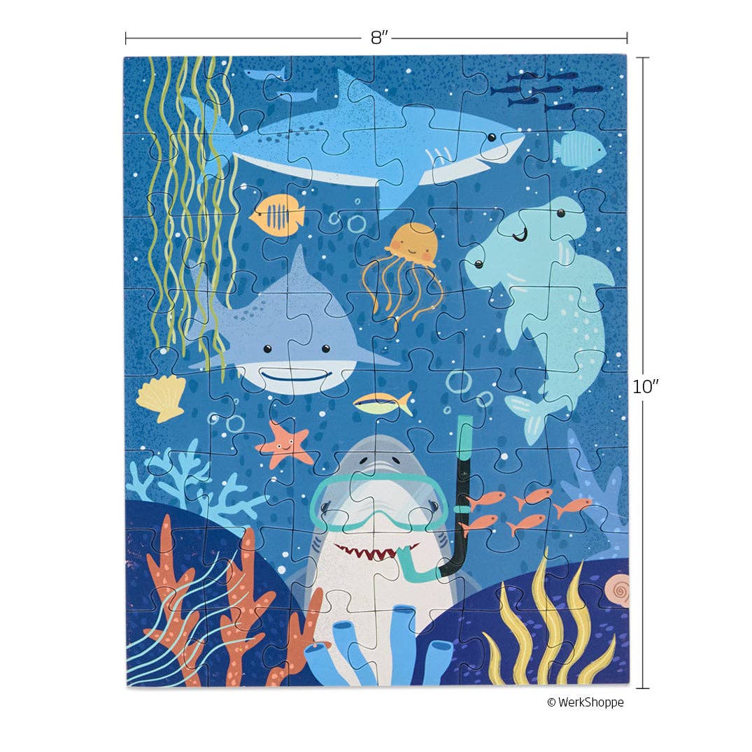 Puzzle - 48 Piece Shark Tank Puzzle