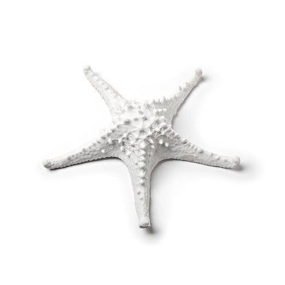 Decor - Medium White Starfish - 7.5"W