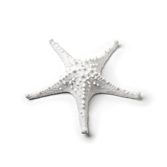 Decor - Medium White Starfish - 7.5"W