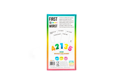 Game - FIRST TO WORST