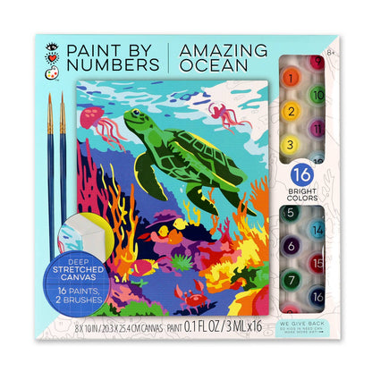 Arts & Crafts- Paint By Numbers Amazing Ocean