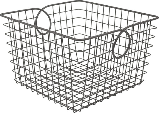 Basket: Metal Teardrop