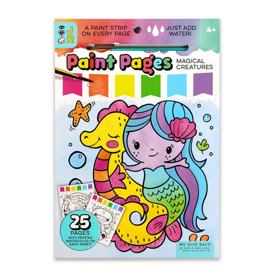 Arts & Crafts- Paint Pages- Magical Creatures