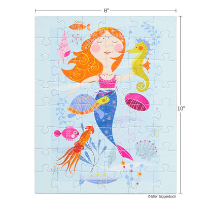 Puzzle - 48 Piece Mermaid and Friends Puzzle