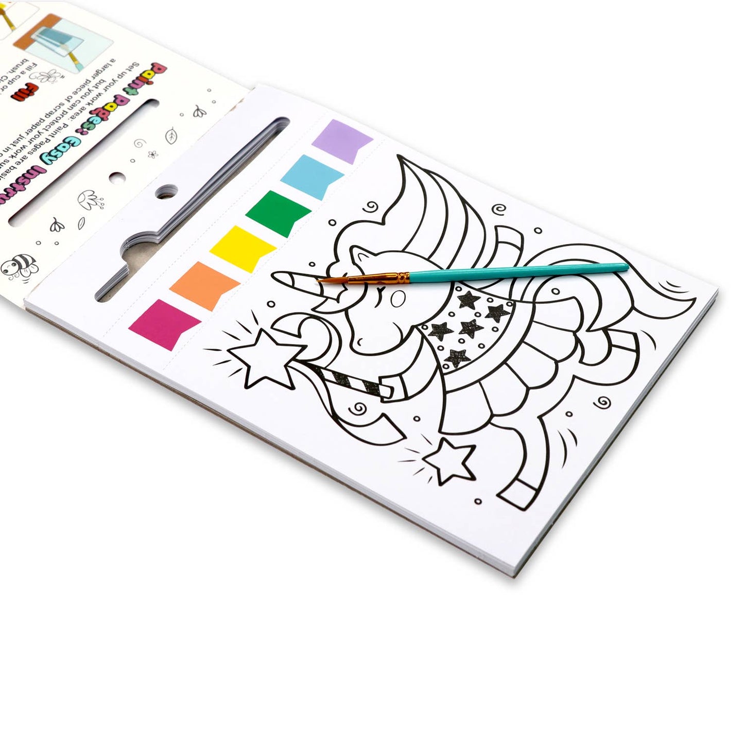 Arts & Crafts- Paint Pages- Magical Creatures