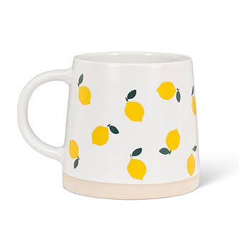 Mug - Lemons-3.5"H(14oz)