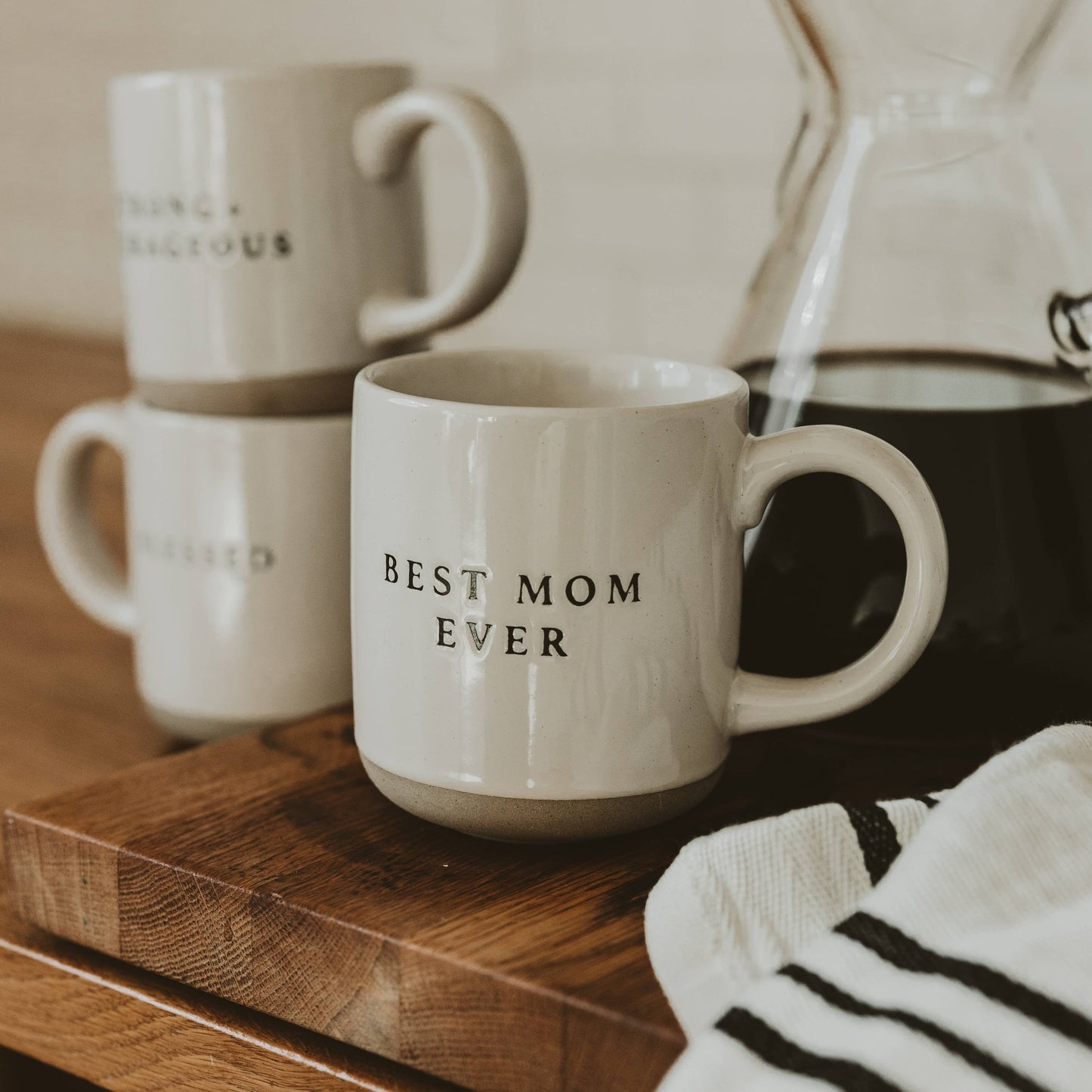 Mug - Best Mom Ever Stoneware Coffee Mug
