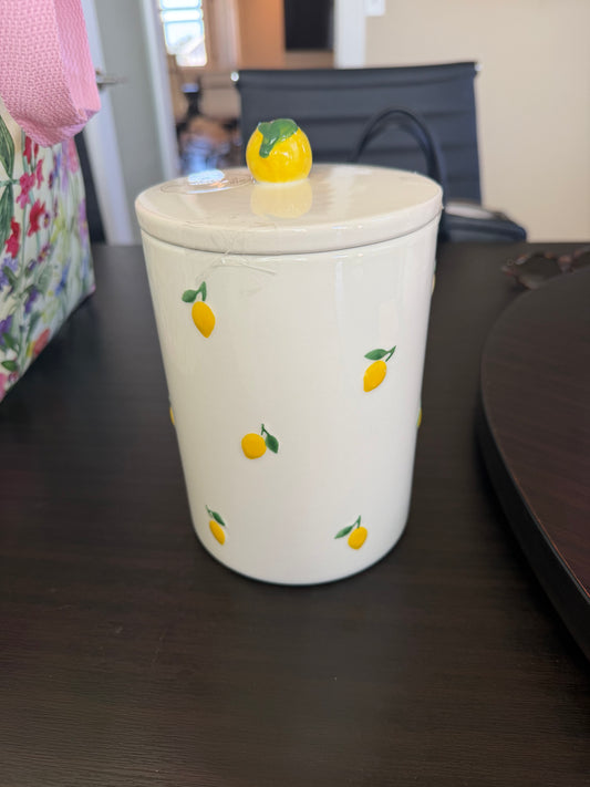 Kitchen - Lemon Canister - Large