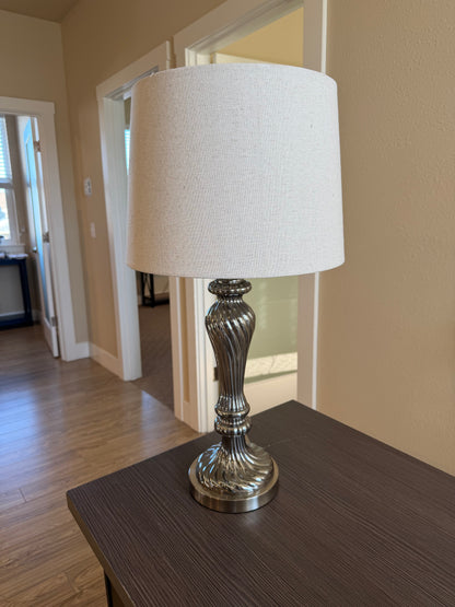 Lamps: 26 in tall