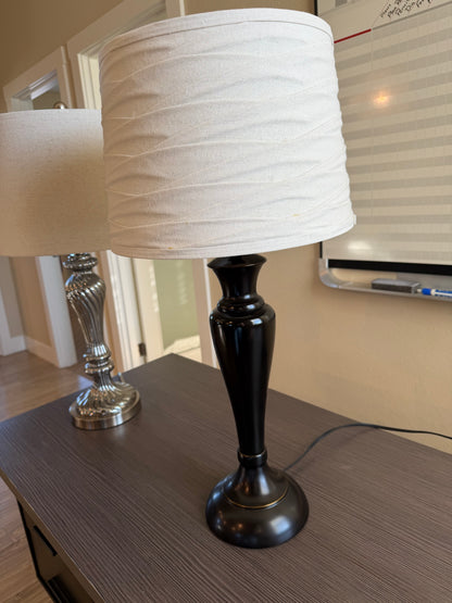 Lamps: 26 in tall