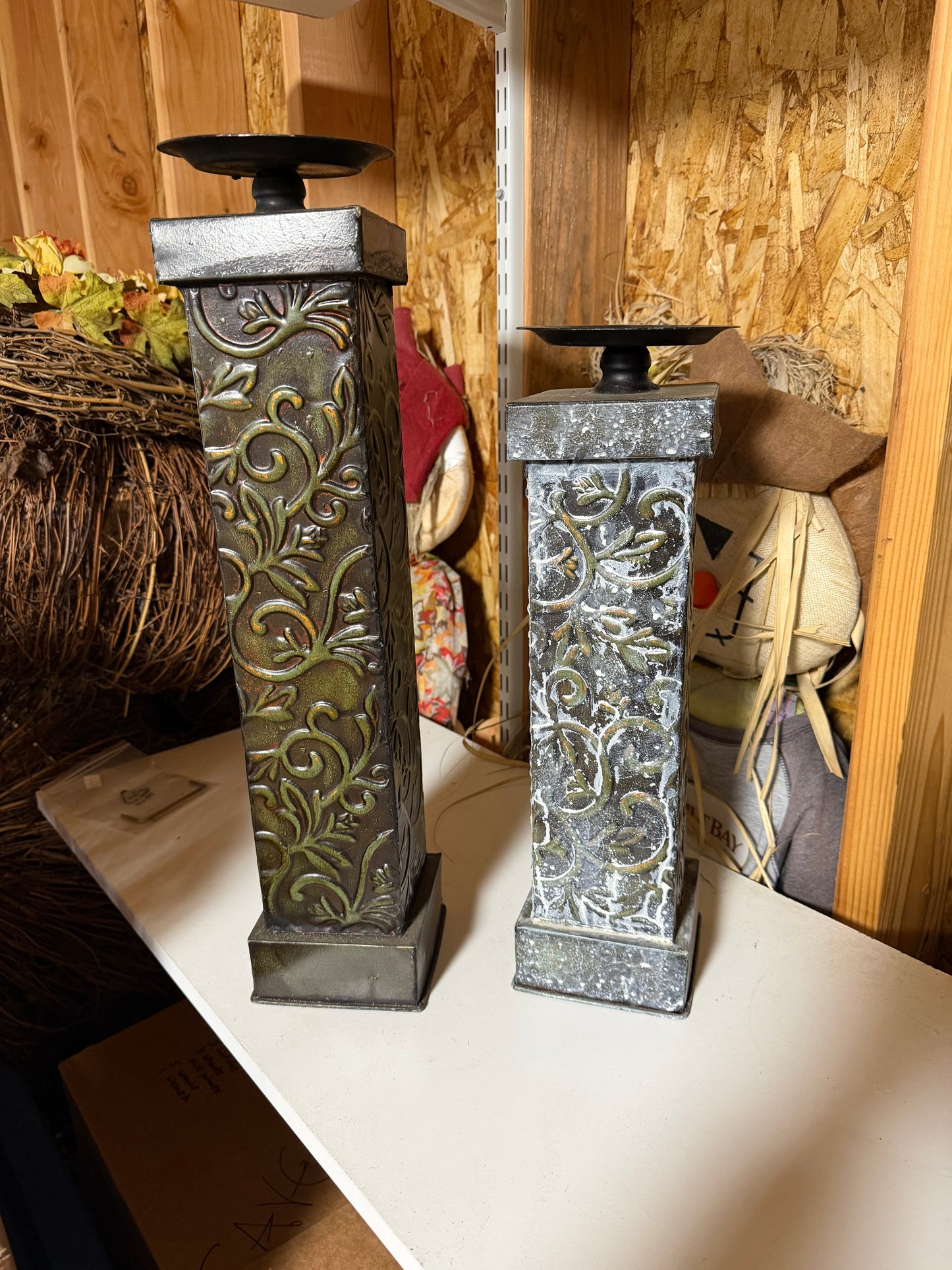 Decor: Tall Candle holders