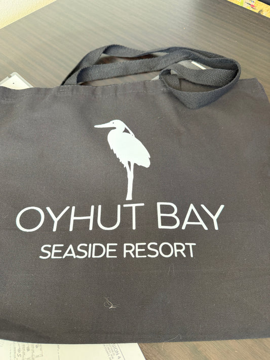 Oyhut Bay Jumbo Canvas Tote - 20x15x5