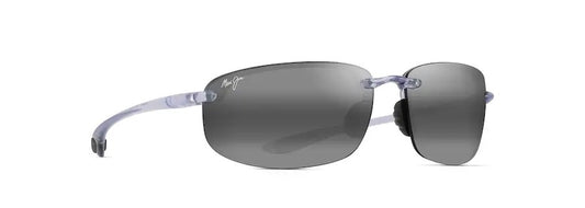 Maui Jim: GREY HOOKIPA SHINY CRYSTAL