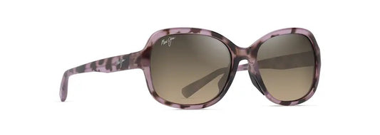 Maui Jim: HILUHILU SHINY SPOTTED PINK HAVANA