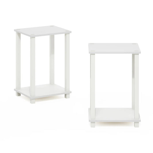 Furniture: White side table