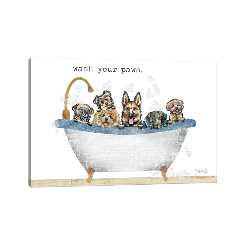 Wall Art: Wash your paws