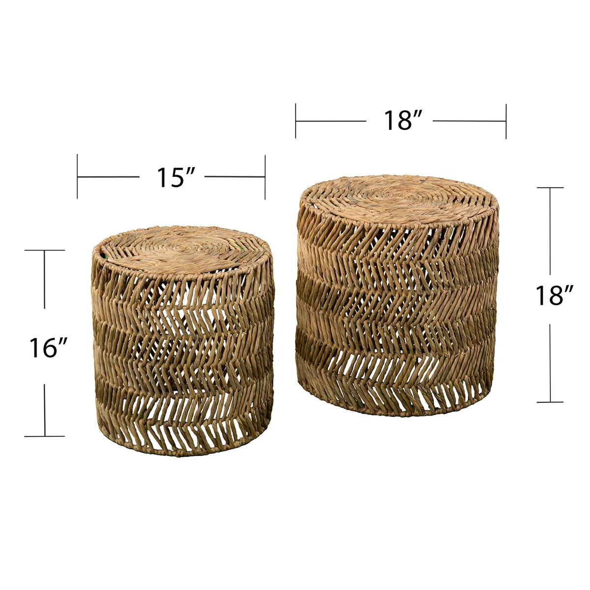Furniture - Rattan table 16x15