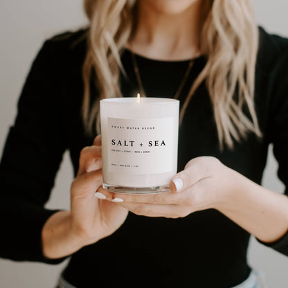 Candle - Salt and Sea 11 oz Soy Candle