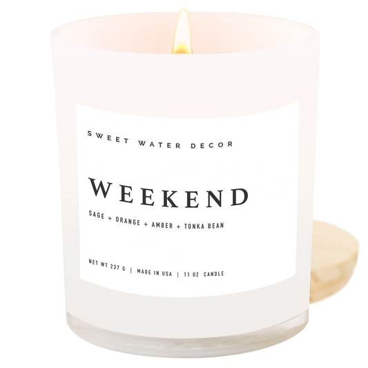 Candle - Weekend 11 oz Soy Candle