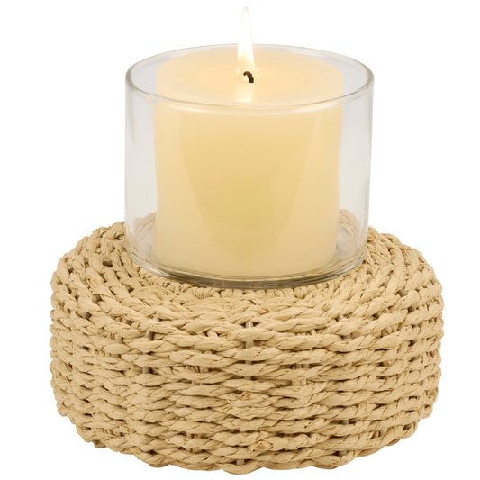 Decor - Rattan Candle Holder