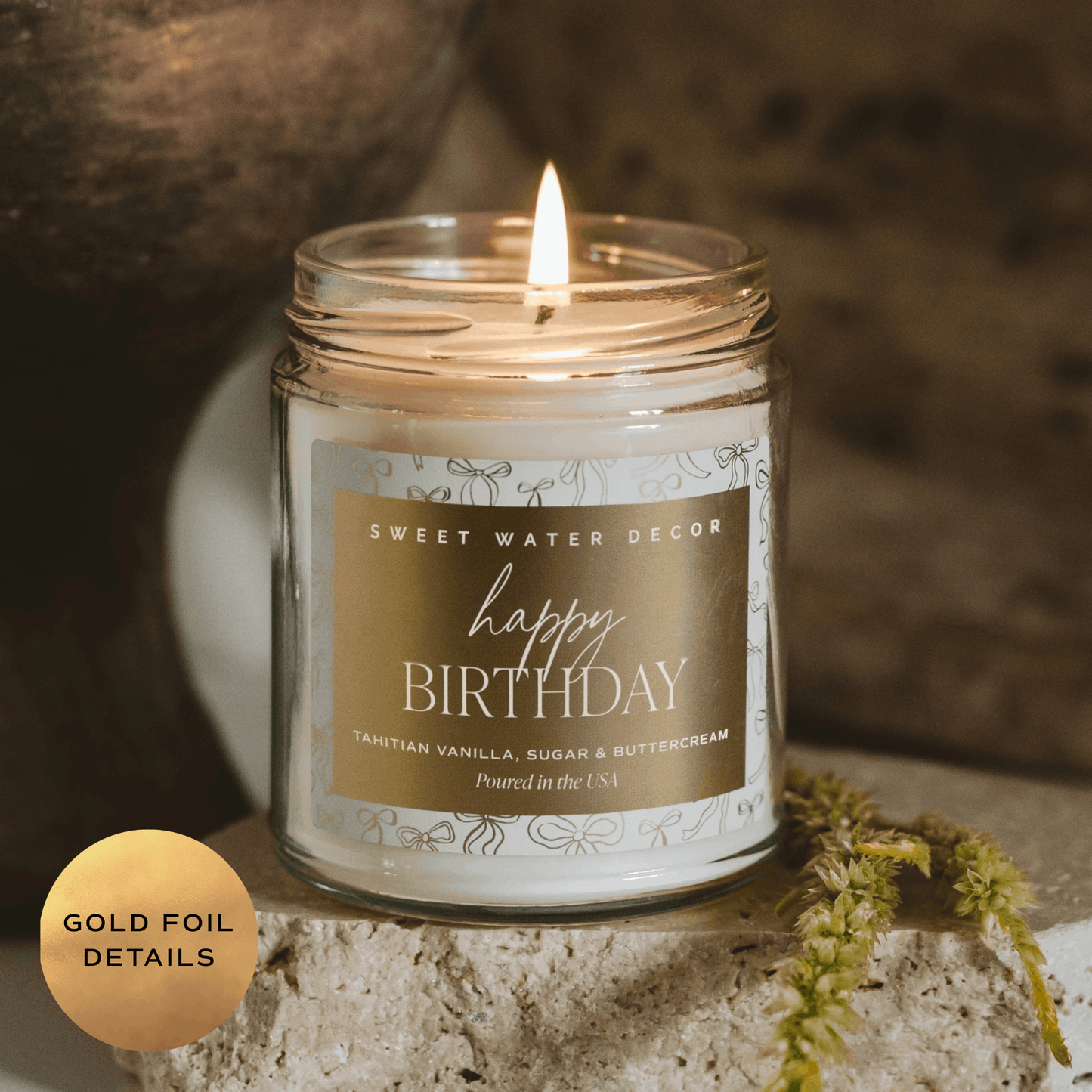 Candle - Happy Birthday 9 oz