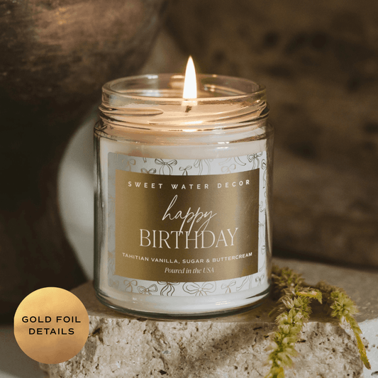 Candle - Happy Birthday 9 oz