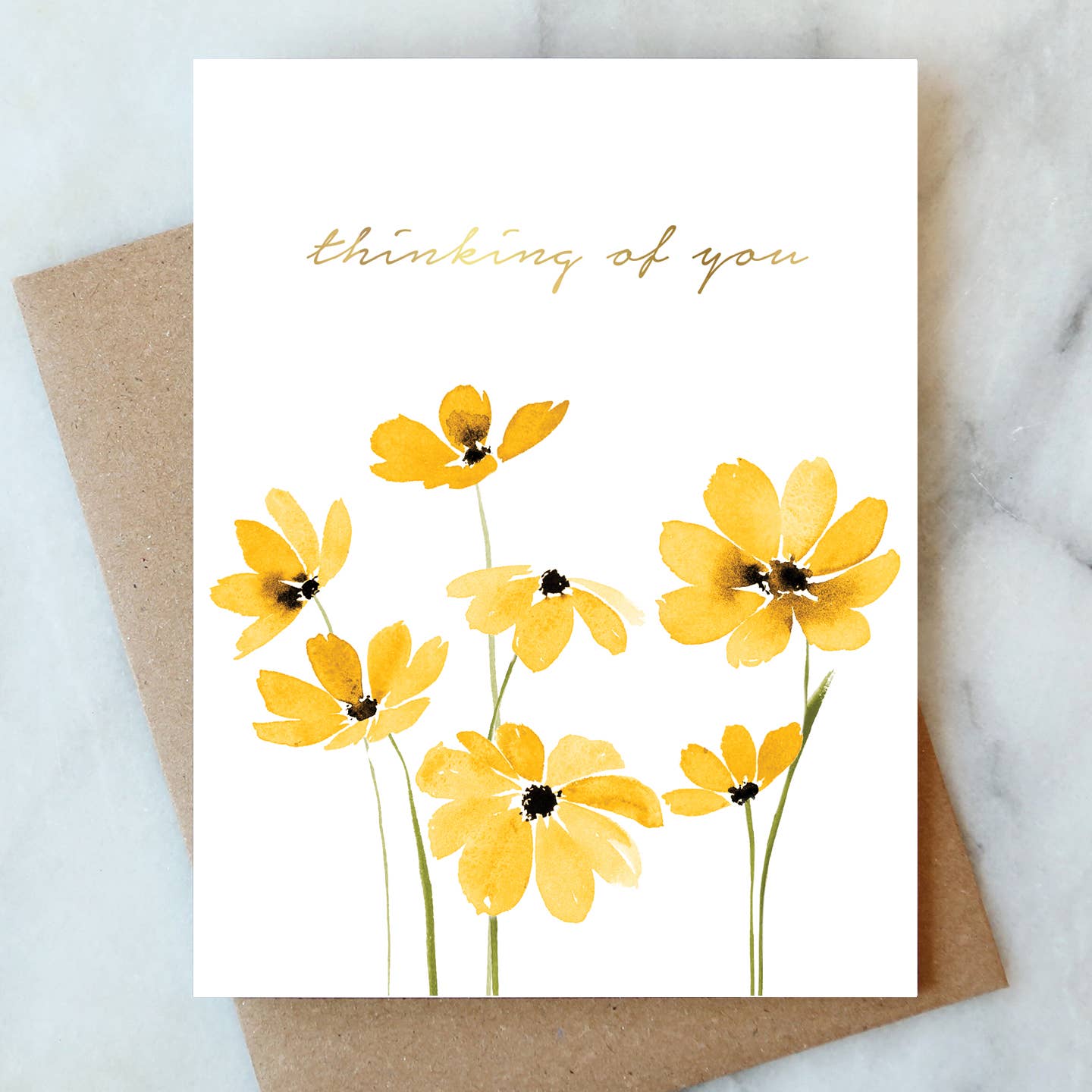 Greeting Card: Daisy Sympathy